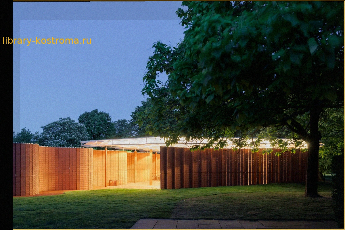 Новый проект преображает павильон Serpentine в Лондоне: работа мексиканской студии LANZA atelier